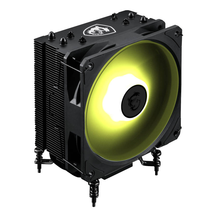 MSI - MAG Corefrozr AA13 120mm CPU Air Cooler - Black - MSI - MAG Corefrozr AA13 120mm CPU Air Co...