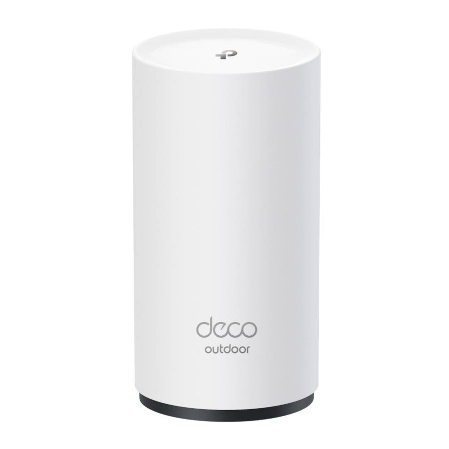 Tp-Link - Deco BE25-Outdoor(1-pack) BE5000 Outdoor/Indoor Mesh WiFi 7 Router - Tp-Link - Deco BE2...