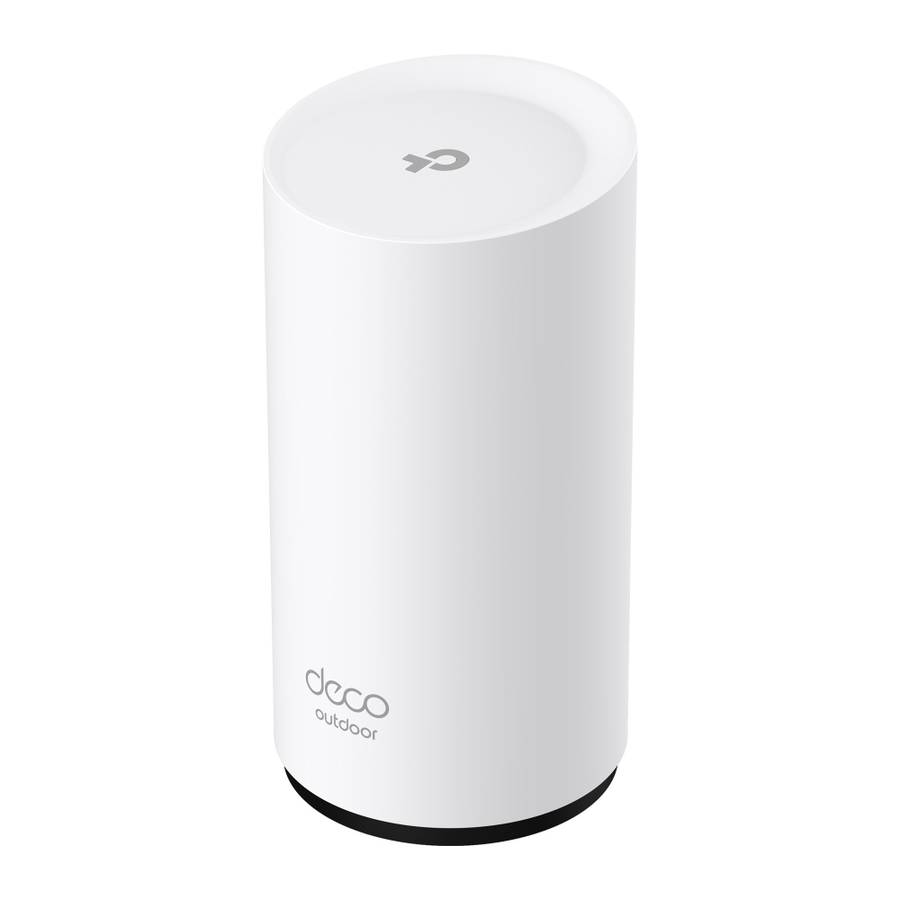 Tp-Link - Deco BE25-Outdoor(1-pack) BE5000 Outdoor/Indoor Mesh WiFi 7 Router - Tp-Link - Deco BE2...