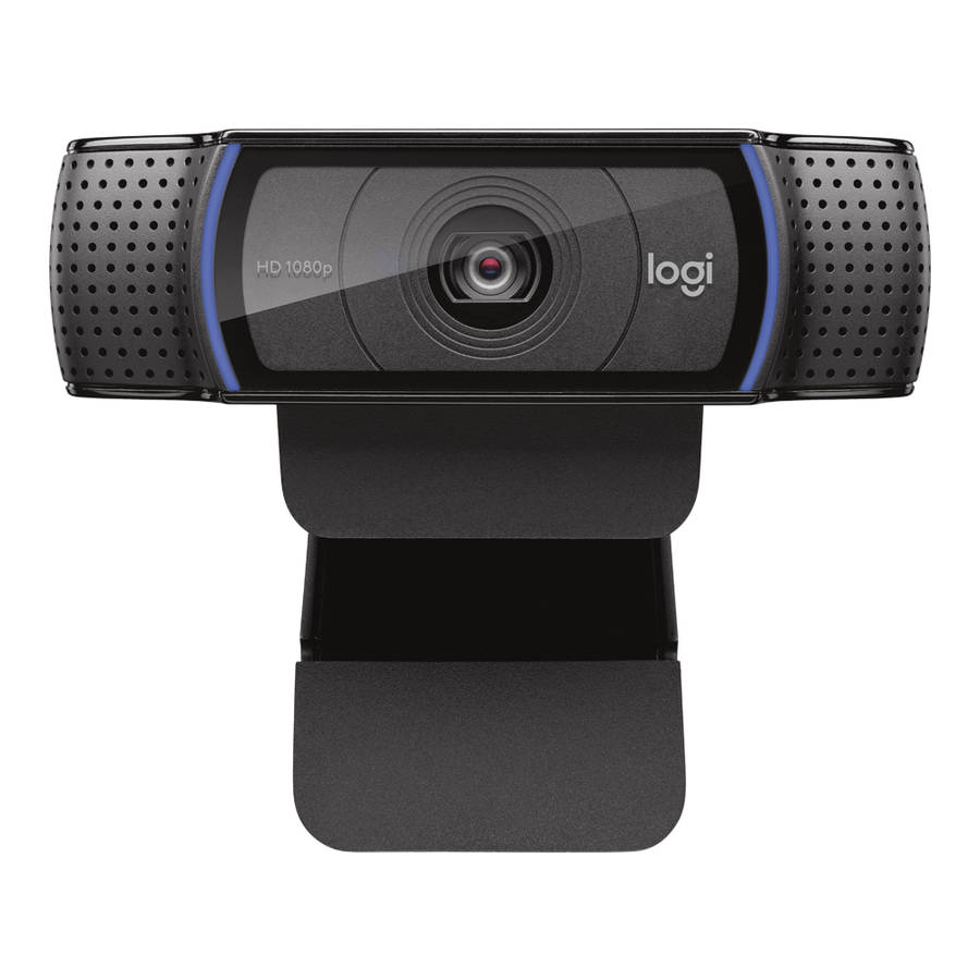 Logitech - C920 Hd Pro Webcam With Stereo Audio (960-001055) - Logitech - C920 Hd Pro Webcam With...