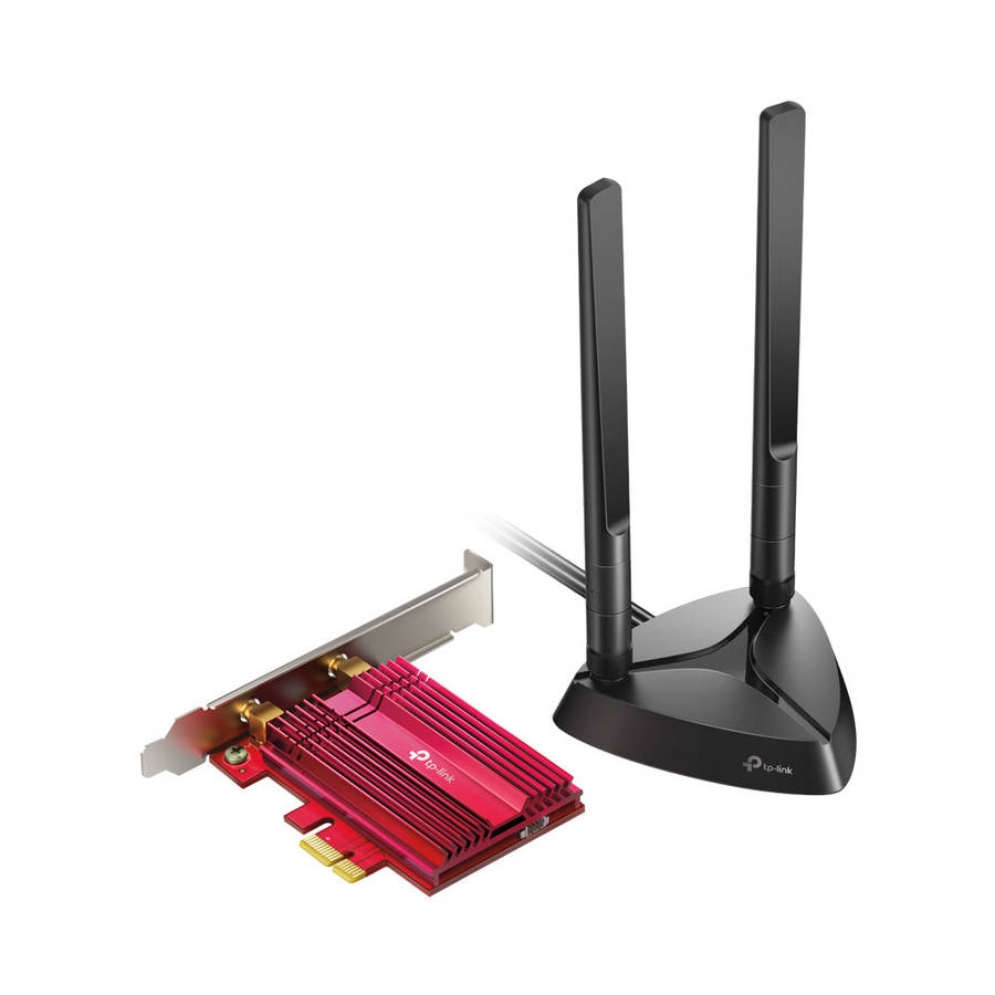 Tp-Link - Archer TX3000E AX3000 Wi-Fi 6 Bluetooth 5.2 PCIe Adapter 2402Mbps - Tp-Link - Archer TX...