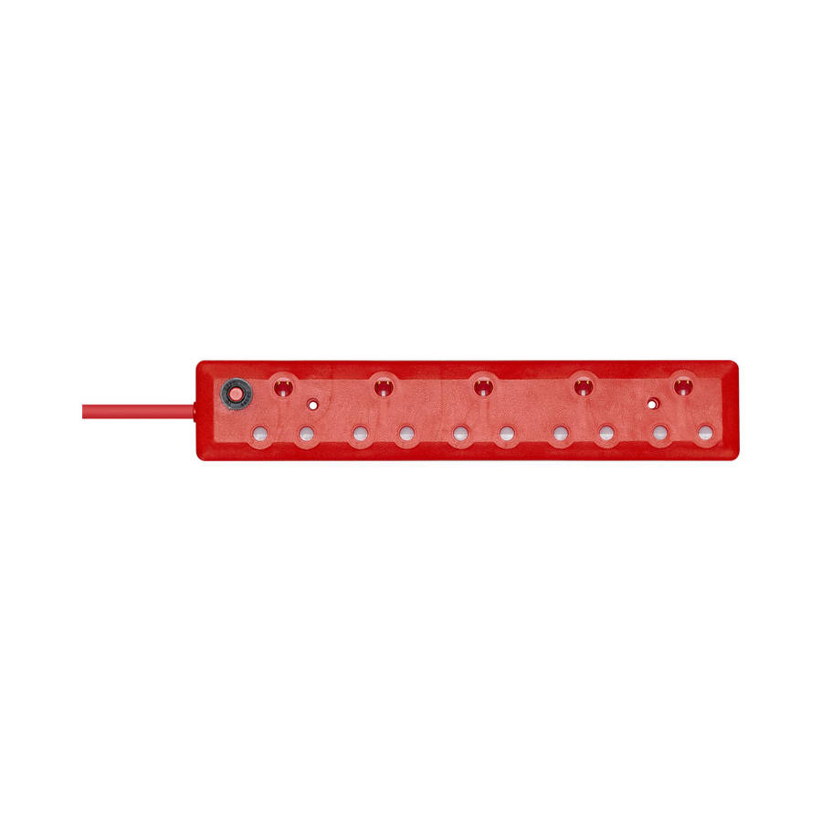 LinkQnet - 5-Port Dedicated Red Colour Multiplug 5X16A - LinkQnet - 5-Port Dedicated Red Colour M...