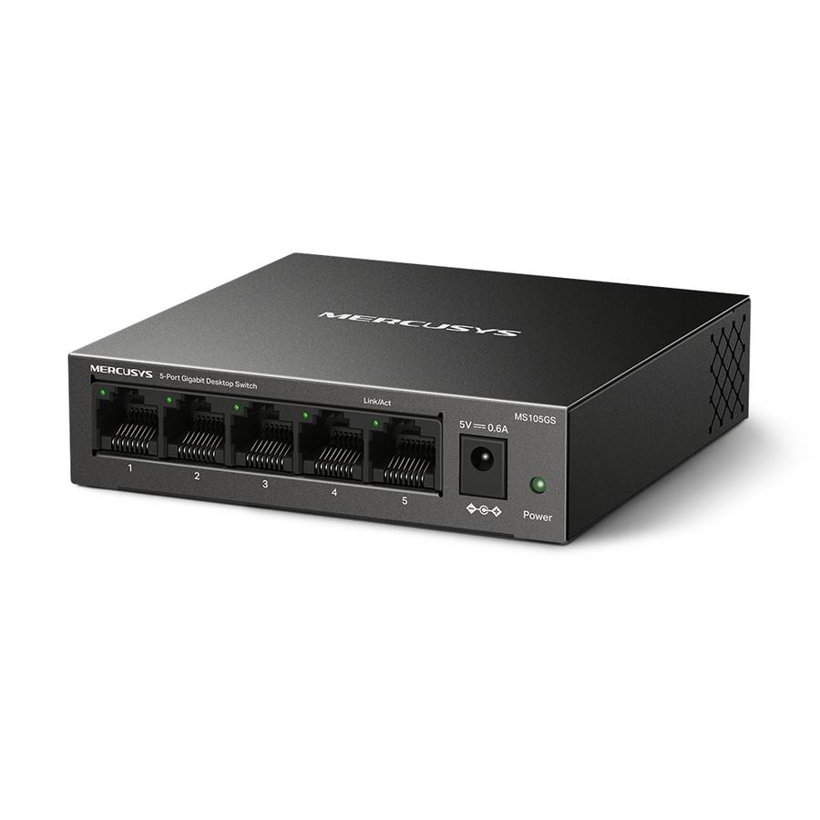 Mercusys - 5P Gb Desktop Switch - Mercusys - 5P Gb Desktop Switch