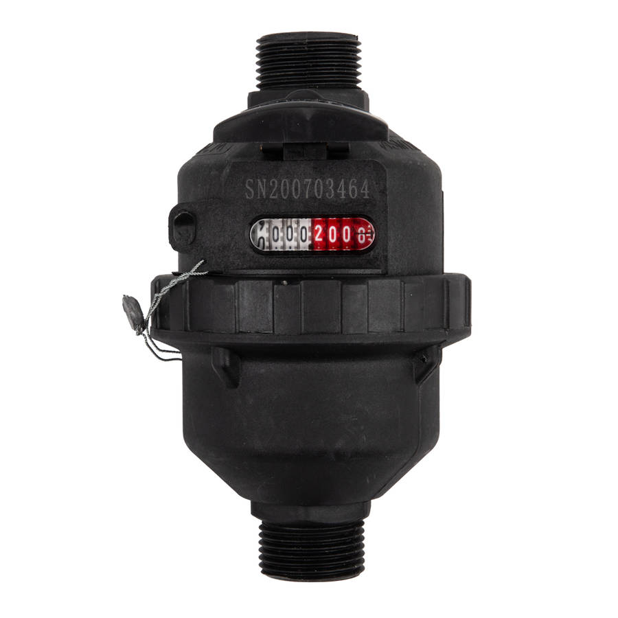 PRECISION METERS - Water Meter 20mm Piston Type Plastic - PRECISION METERS - Water Meter 20mm Pis...