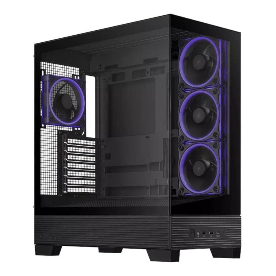 Asus - UWM 2 Gaming Chassis/Graphics Card/Power Supply Combo (A31 Plus | RX 7600 | Prime 750W) - ...