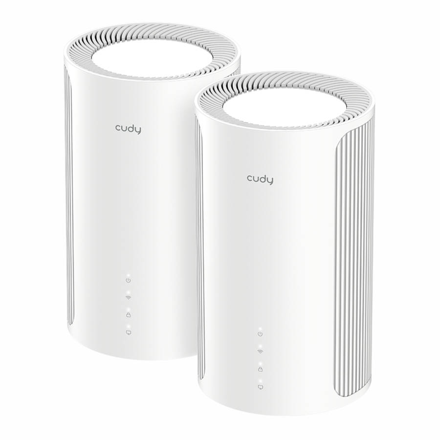 Cudy - BE6500 2.5G Mesh Wi-Fi 7 System  2 Pack - Cudy - BE6500 2.5G Mesh Wi-Fi 7 System  2 ...