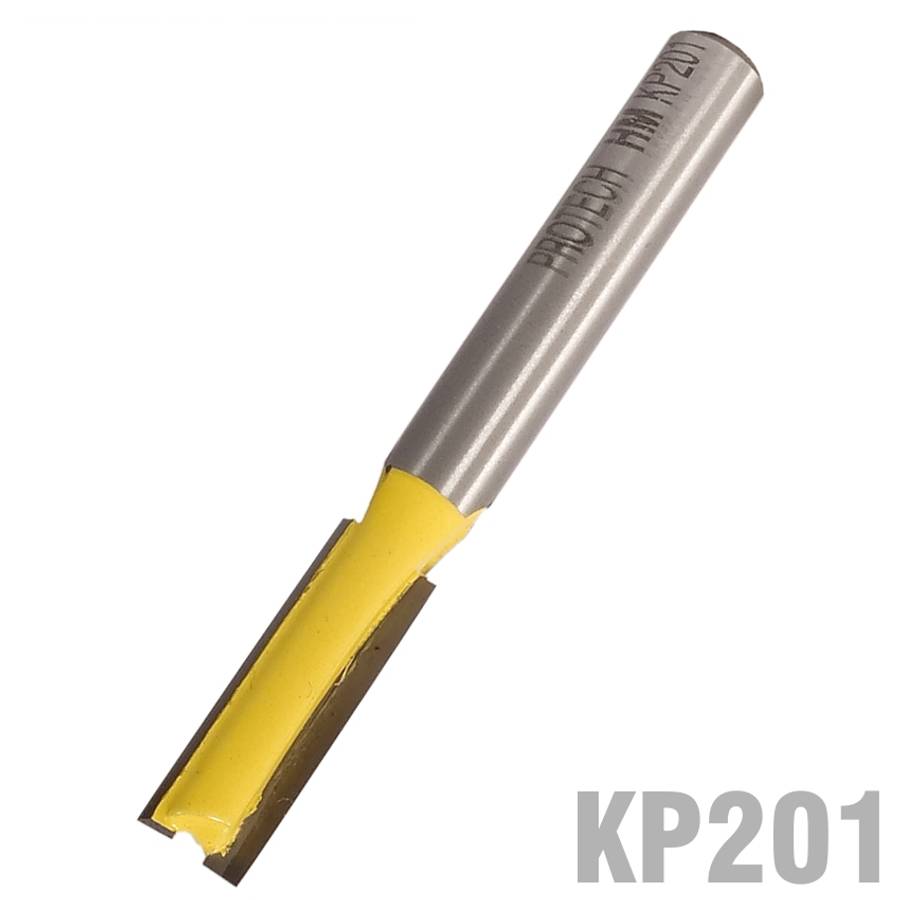 Pro-Tech - Straight Bit 1/4' (6.35mm) X 3/4'(19mm) Two Flute 1/4' Shank - Pro-Tech - Straight Bit...