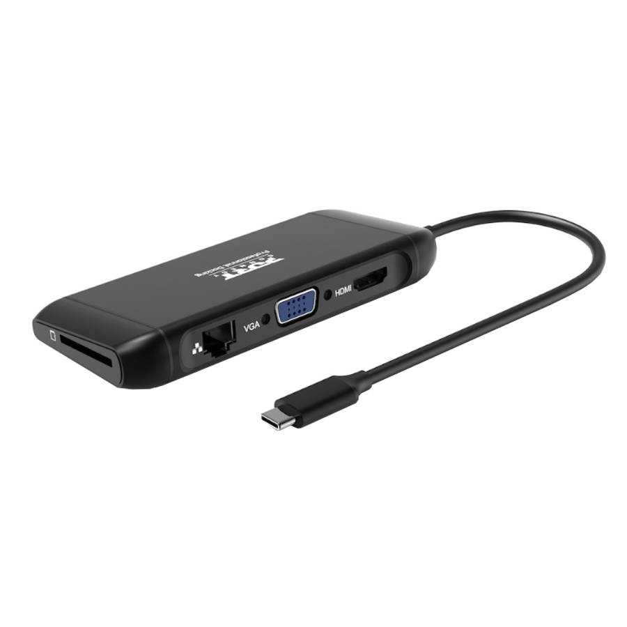 Port - USB Type-C 4 x USB3.1|1 x Aux|Micro+SD Card Reader|1 x RJ45|1 x HDMI|1 x VGA|1 x Type-C PD...