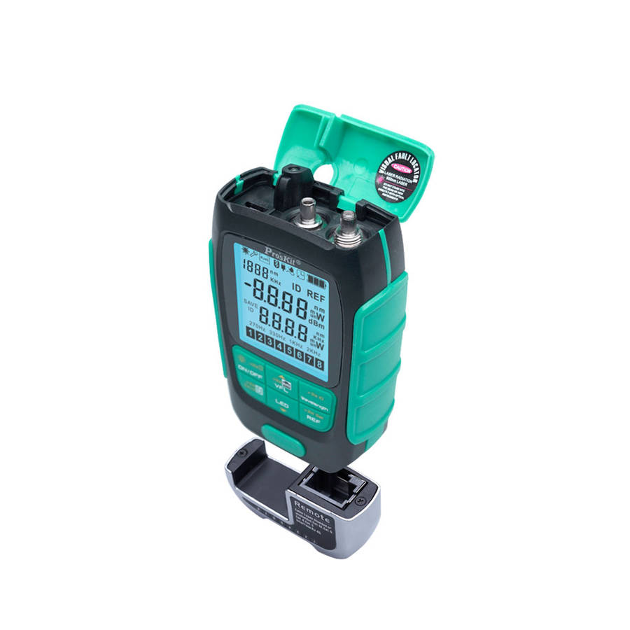 Proskit - Mt-7616 4-In-1 Fibre Optical Power Multimeter, Including Power Meter, Lan Cable Tester,...