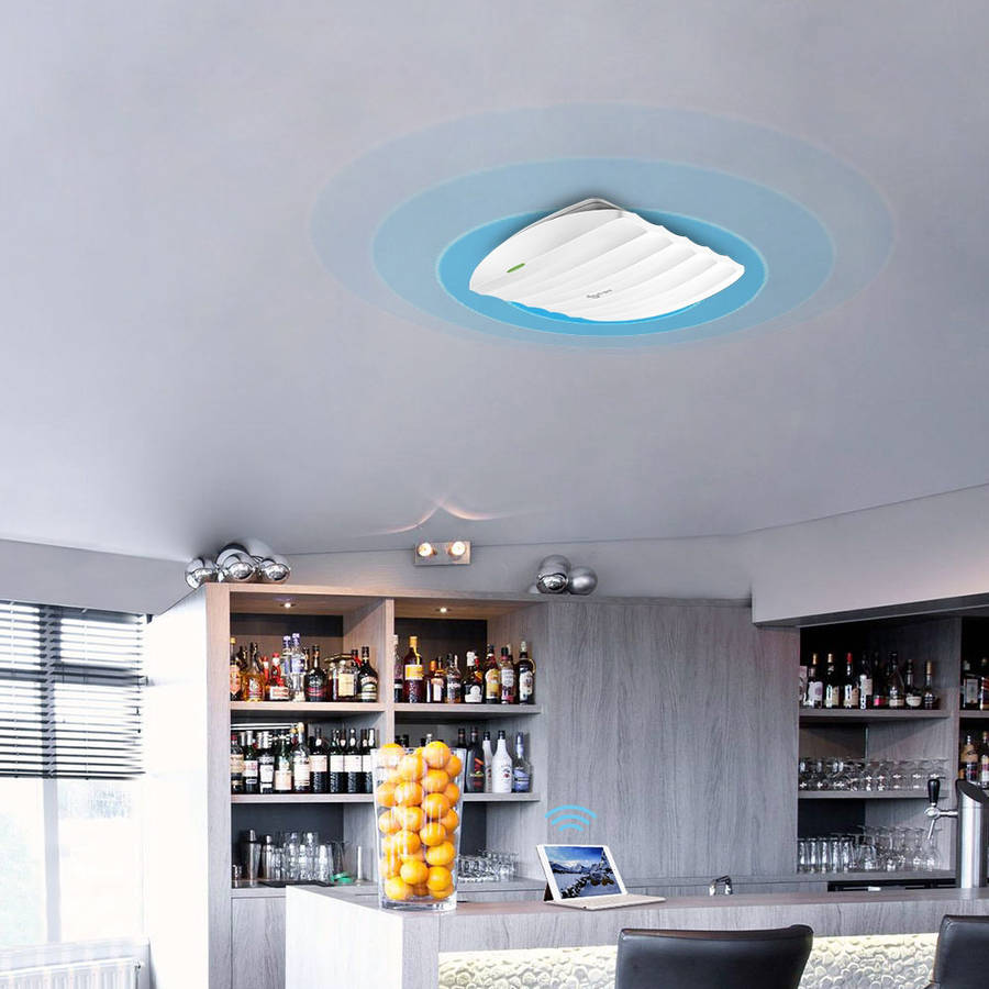 Tp-Link - EAP115 300Mbps Wireless N Ceiling Mount Access Point with PoE & App - Tp-Link - EAP115 ...