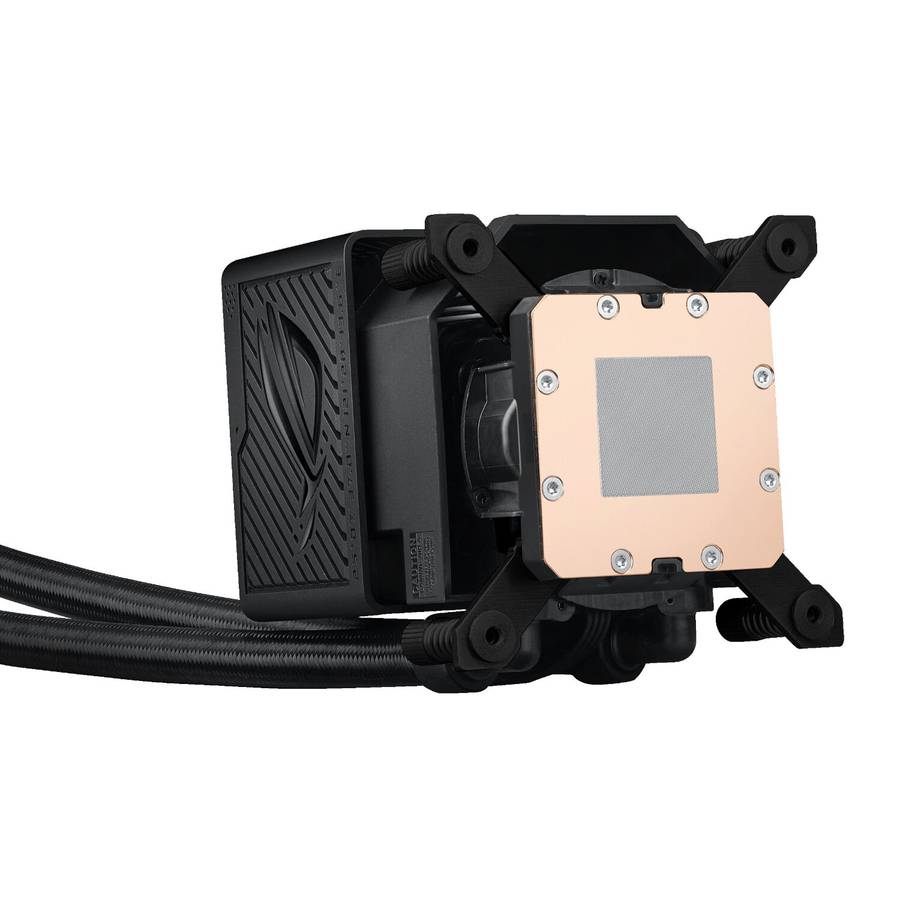 Asus - ROG Ryujin III ARGB AIO Liquid Cooler - 3.5" LCD Display - Asus - ROG Ryujin III ARGB AIO ...