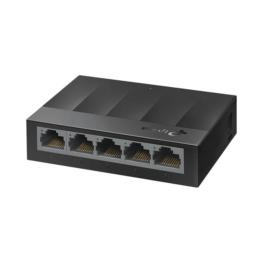 Tp-Link - LiteWave 5 Port Gigabit Desktop Switch - Plastic Case - Tp-Link - LiteWave 5 Port Gigab...