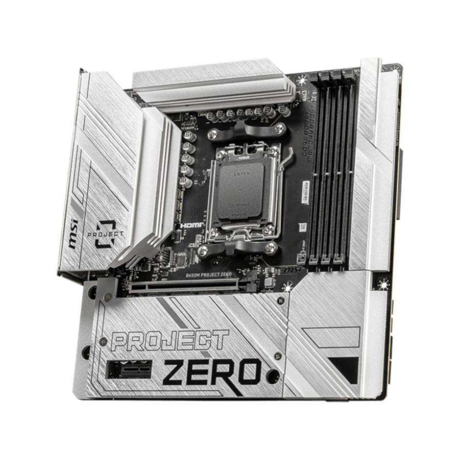 MSI - B650M Project Zero MotherBoard - MSI - B650M Project Zero MotherBoard