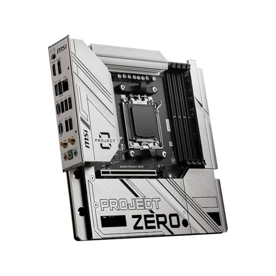 MSI - B650M Project Zero MotherBoard - MSI - B650M Project Zero MotherBoard