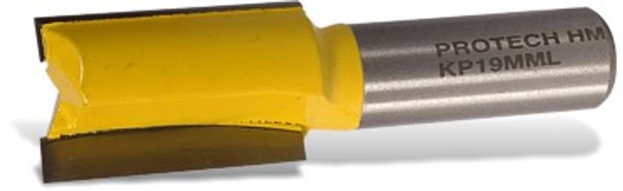 Straight bit, 2 Flute, TCT - 18