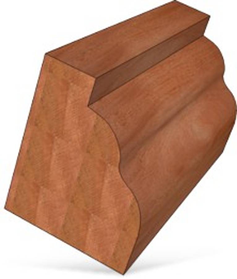 wavy edge profile sample