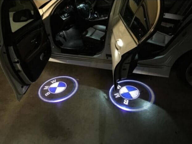 BULK FROM 6 // Wireless LED Car Door Projector Logo Light  BMW