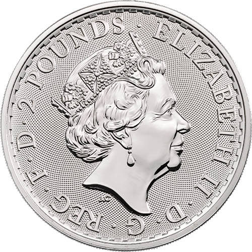 2020 1 oz British Silver Britannia Coin (BU) (encapsulated) two available