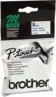 Brother M-K223B P-Touch Non-Laminated Tape (Blue on White)(9mmx8m)