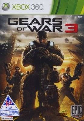 Gears of War 3 (XBox 360, DVD-ROM)