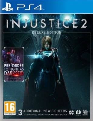 Injustice 2 - Deluxe Edition (PlayStation 4, Blu-ray disc) picture