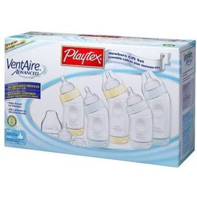 Playtex Ventaire Advanced BPA Free Wide Neck Bottle Gift Set