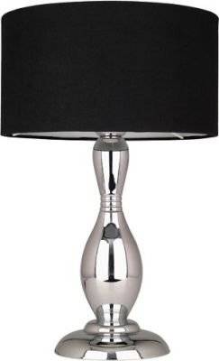 Radiant Sade Table Lamp - Single Globe Fitting (Black)