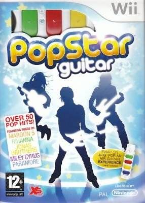 PopStar Guitar (Nintendo Wii, Game)