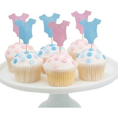 Little Lady or Mini Mister  - Cupcake Toppers (Pack of 12)