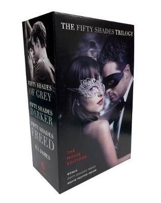 Fifty Shades Trilogy: The Movie Tie-In Editions with Bonus Poster - Fifty Shades of Grey, Fifty Shad