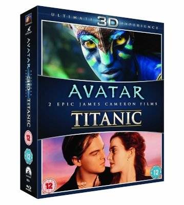 Avatar / Titanic - Ultimate 3D Experience (English, Spanish, Portuguese, Blu-ray disc, Boxed set) picture