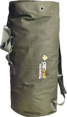 Oztrail Canvas Army Duffle Bag