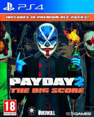 Payday 2 - The Big Score Edition (PlayStation 4, Blu-ray disc) picture