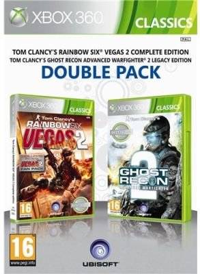 Rainbow Six Vegas 2 / Ghost Recon Advanced Warfighter 2 (XBox 360, DVD-ROM) picture