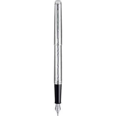 Waterman Hemisphere Deluxe CT Medium Fountain Pen (Stainless Steel and Chrome)