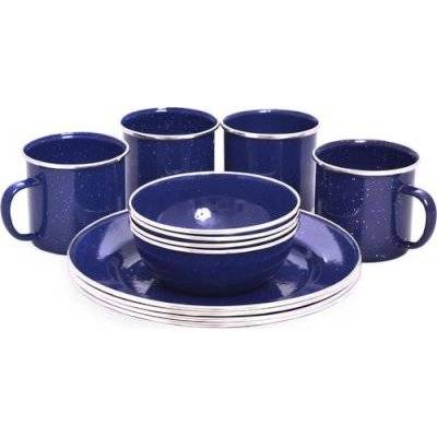 Oztrail Enamel Dinner Set (12 Piece)
