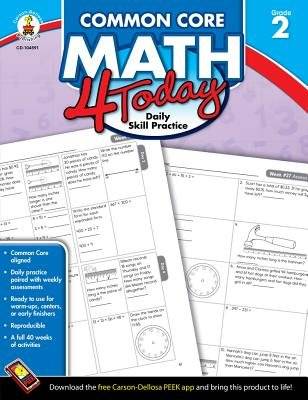 Common Core Math 4 Today, Grade 2 - Daily Skill Practice (Paperback)