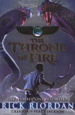 The Throne of Fire (The Kane Chronicles Book 2) (Paperback, 2 Ed) picture
