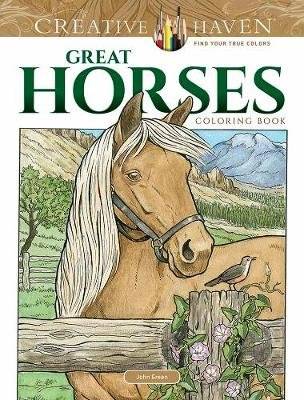 Creative Haven Great Horses Coloring Book (Paperback) picture