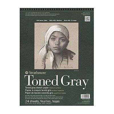 Strathmore 400 Series Toned Sketch Pad (Spiral bound)