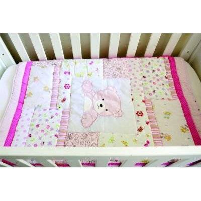 Snuggletime Linens 3 Piece Quilt Set (Teddy)