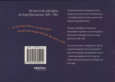 Op Kommando - Die Lewe in Die Veld Tydens Die Anglo-Boereoorlog 1899 - 1902 (Afrikaans, Paperback)