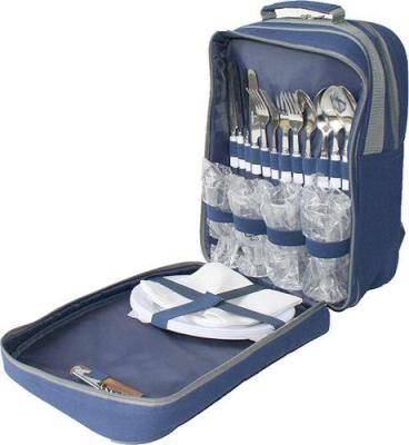 Eco Picnic Backpack (4 Person) (Navy Blue)
