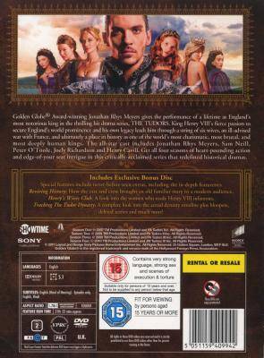 The Tudors - The Complete Series - Seasons 1 - 4 (DVD, Boxed set)
