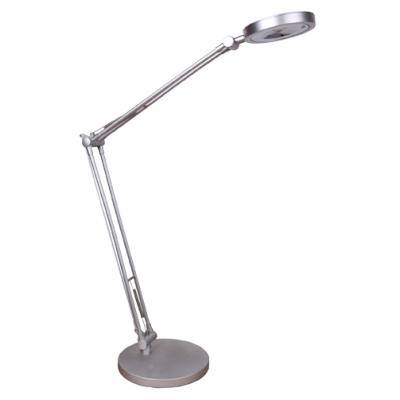 Radiant Byte LED Table Lamp - Single Globe Fitting (Silver)