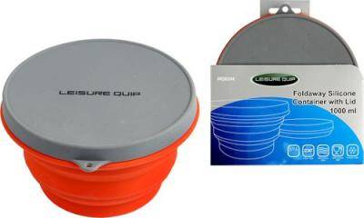 Leisure Quip Foldaway Container with Lid (1000ml)