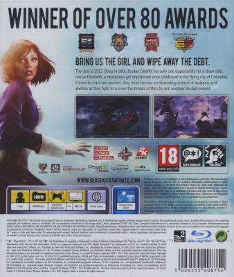 Bioshock Infinite (PlayStation 3, DVD-ROM) Picture 2