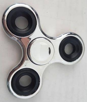 Fidget Spinner - Metallic Silver
