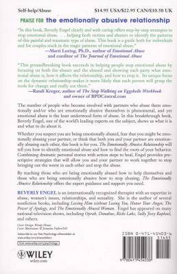 The Emotionally Abusive Relationship - How to Stop Being Abused and How to Stop Abusing (Paperback)