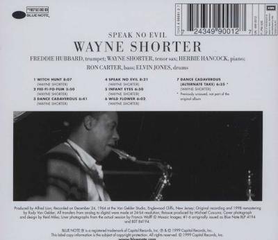 Speak No Evil (CD, Rmst)